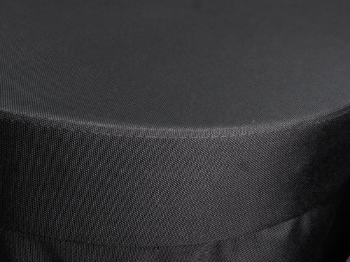 Hot tub replacement cover duratex weather resistant material corner image high resolution close-up